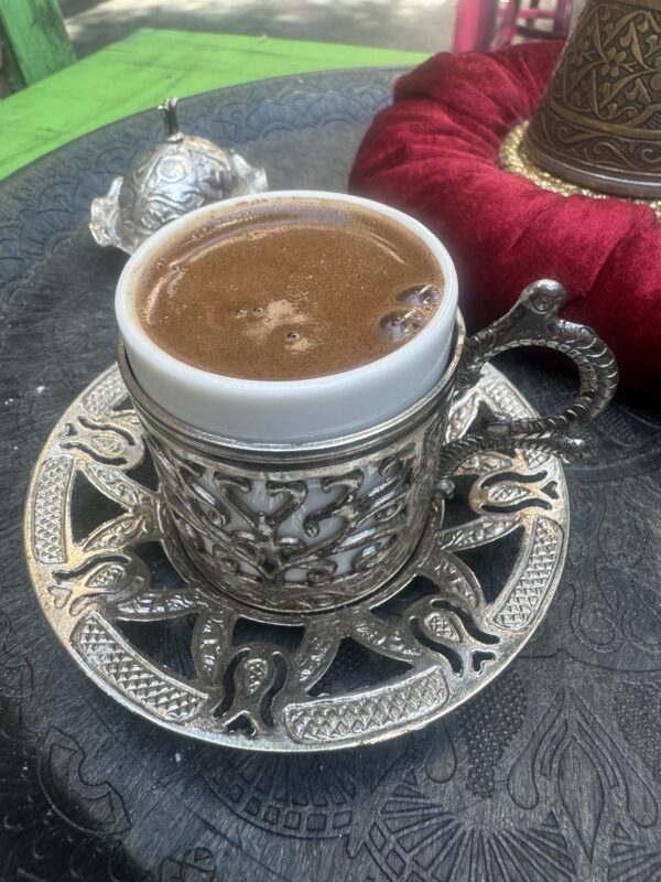 Have you tried Turkish sand coffee – heated in hot sand!