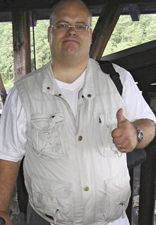 Ari Vehkaoja elokuussa 2007